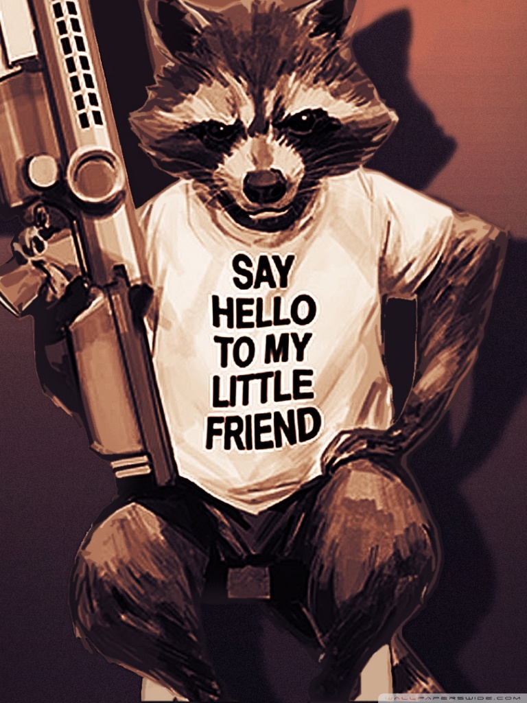 Rocket Raccoon Iphone Wallpapers