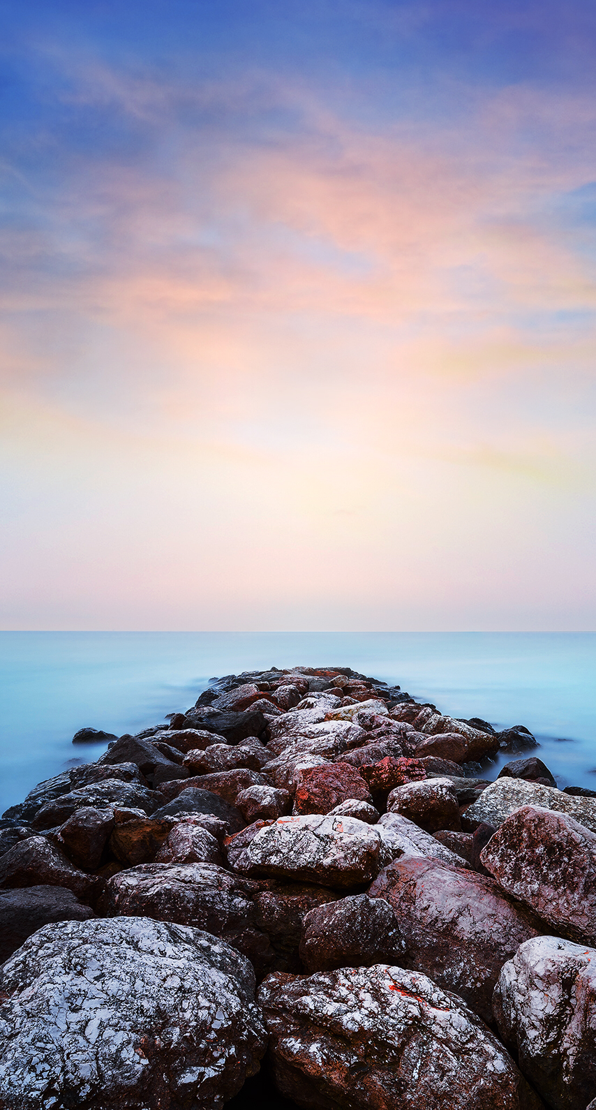 Rocks Stones Sea Sky Wallpapers