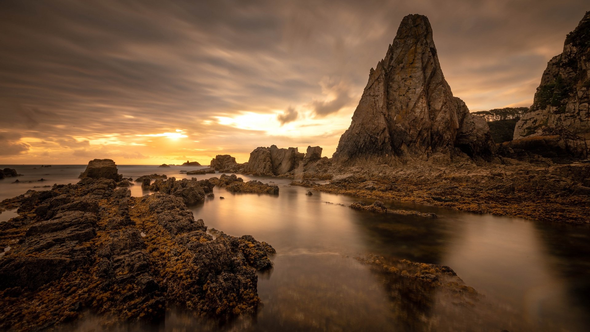 Rocks Stones Sea Sky Wallpapers