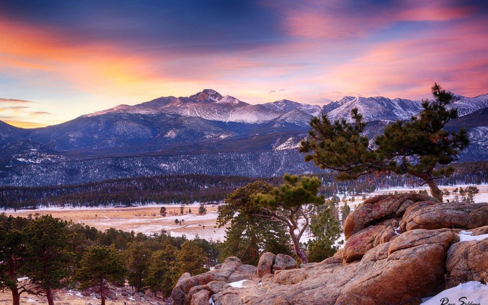 Rocky Mountains Background