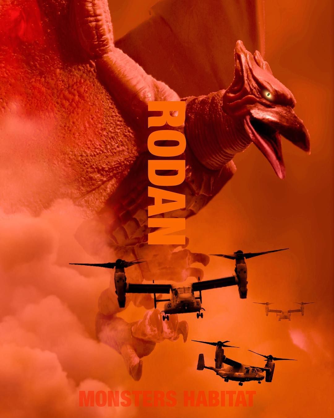 Rodan Godzilla King Of The Monsters Movie Wallpapers