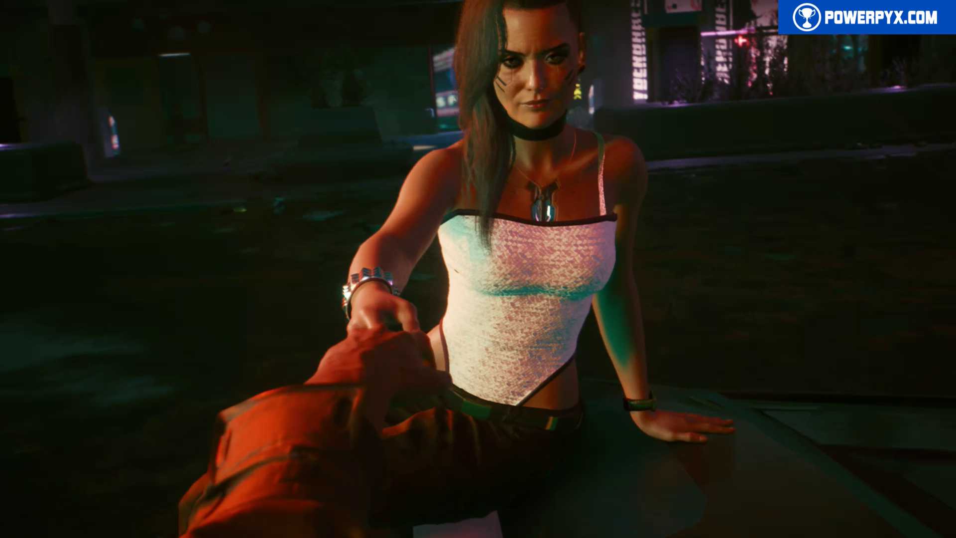 Rogue and Johnny Silverhand Cyberpunk 2077 Wallpapers