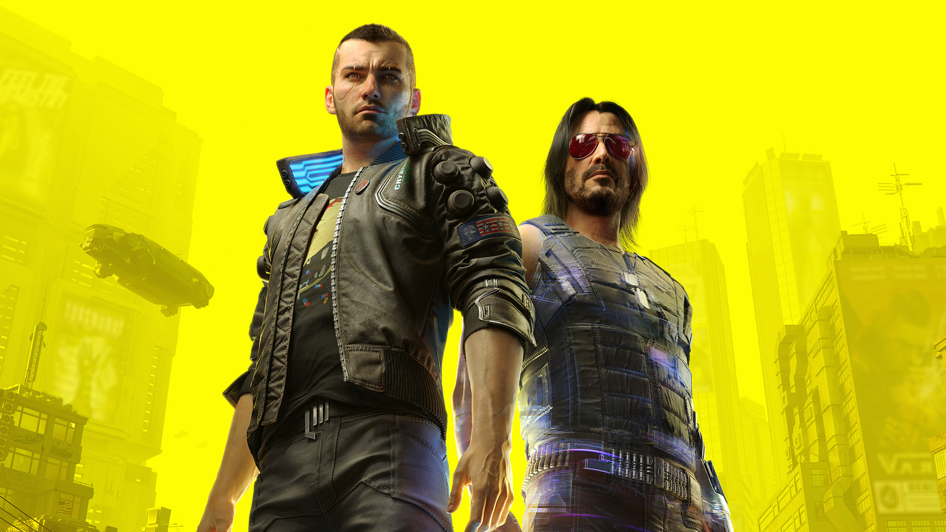 Rogue and Johnny Silverhand Cyberpunk 2077 Wallpapers