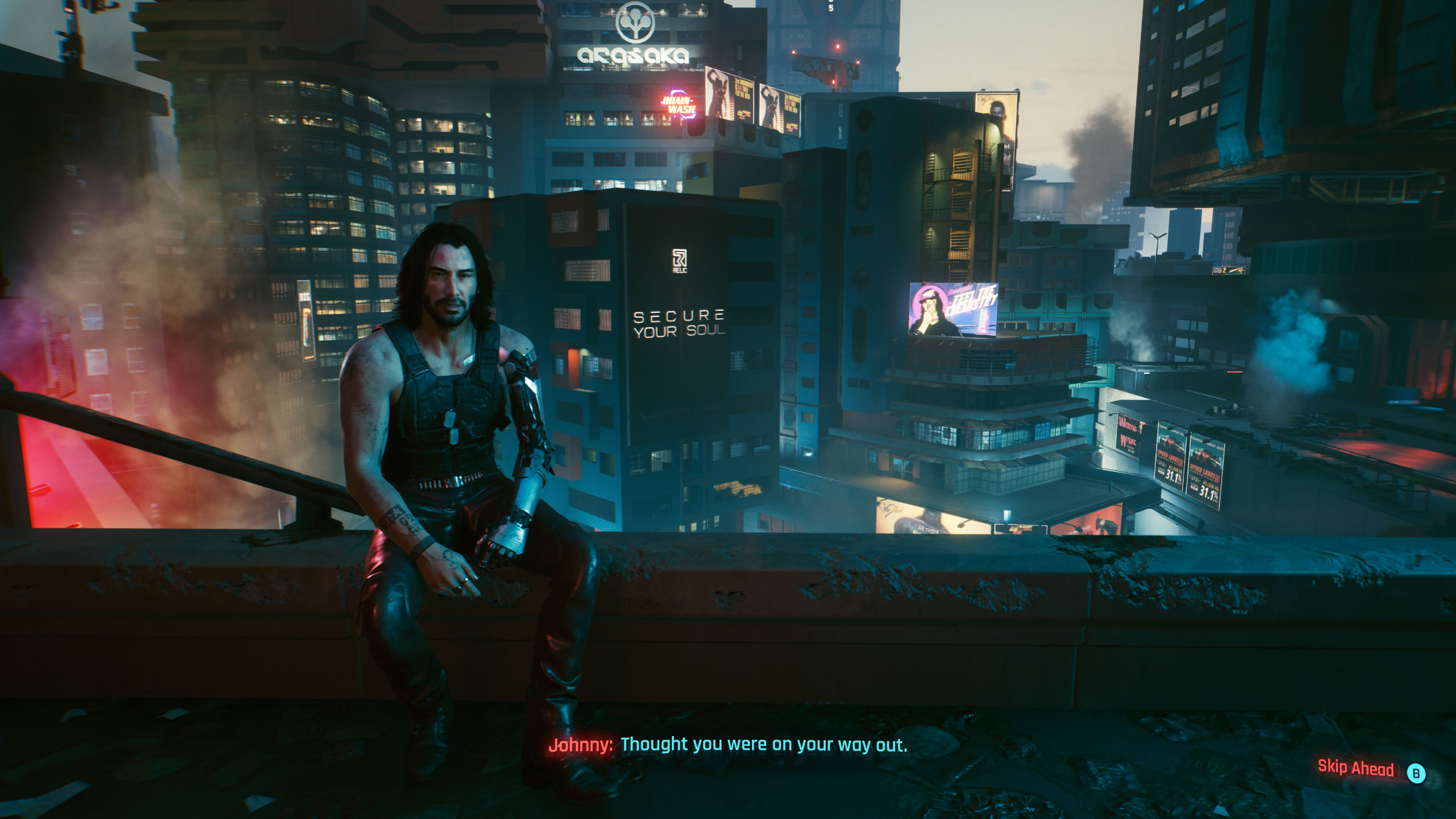 Rogue and Johnny Silverhand Cyberpunk 2077 Wallpapers