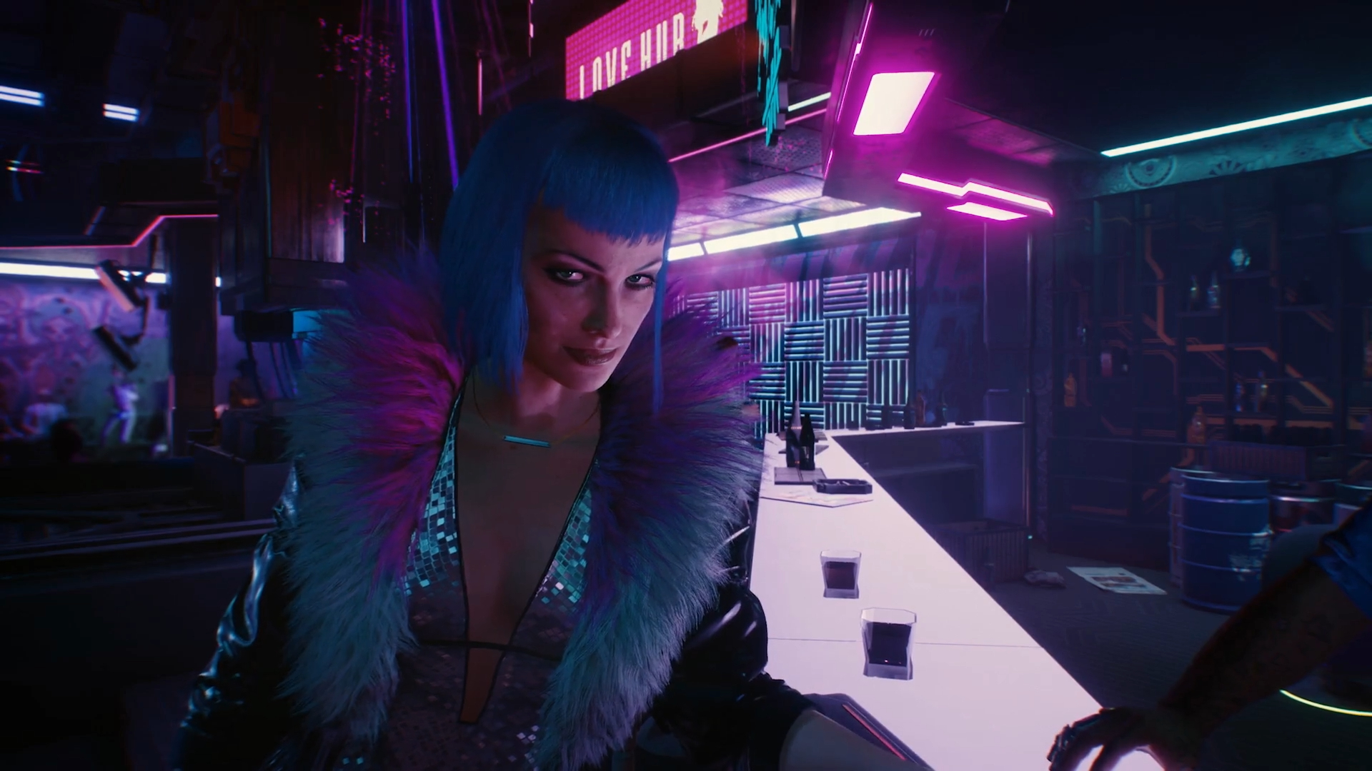 Rogue and Johnny Silverhand Cyberpunk 2077 Wallpapers