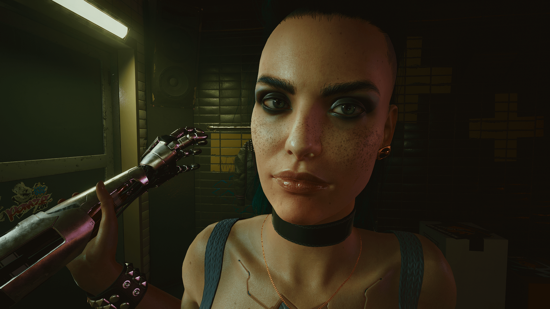 Rogue and Johnny Silverhand Cyberpunk 2077 Wallpapers