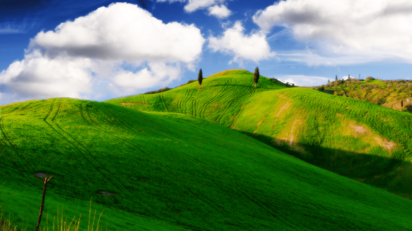 Rolling Green Hills Wallpapers