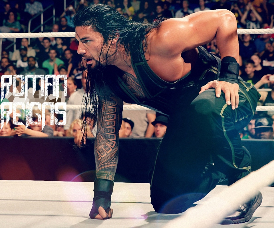 Roman Reigns - Super Man Punch Wallpapers