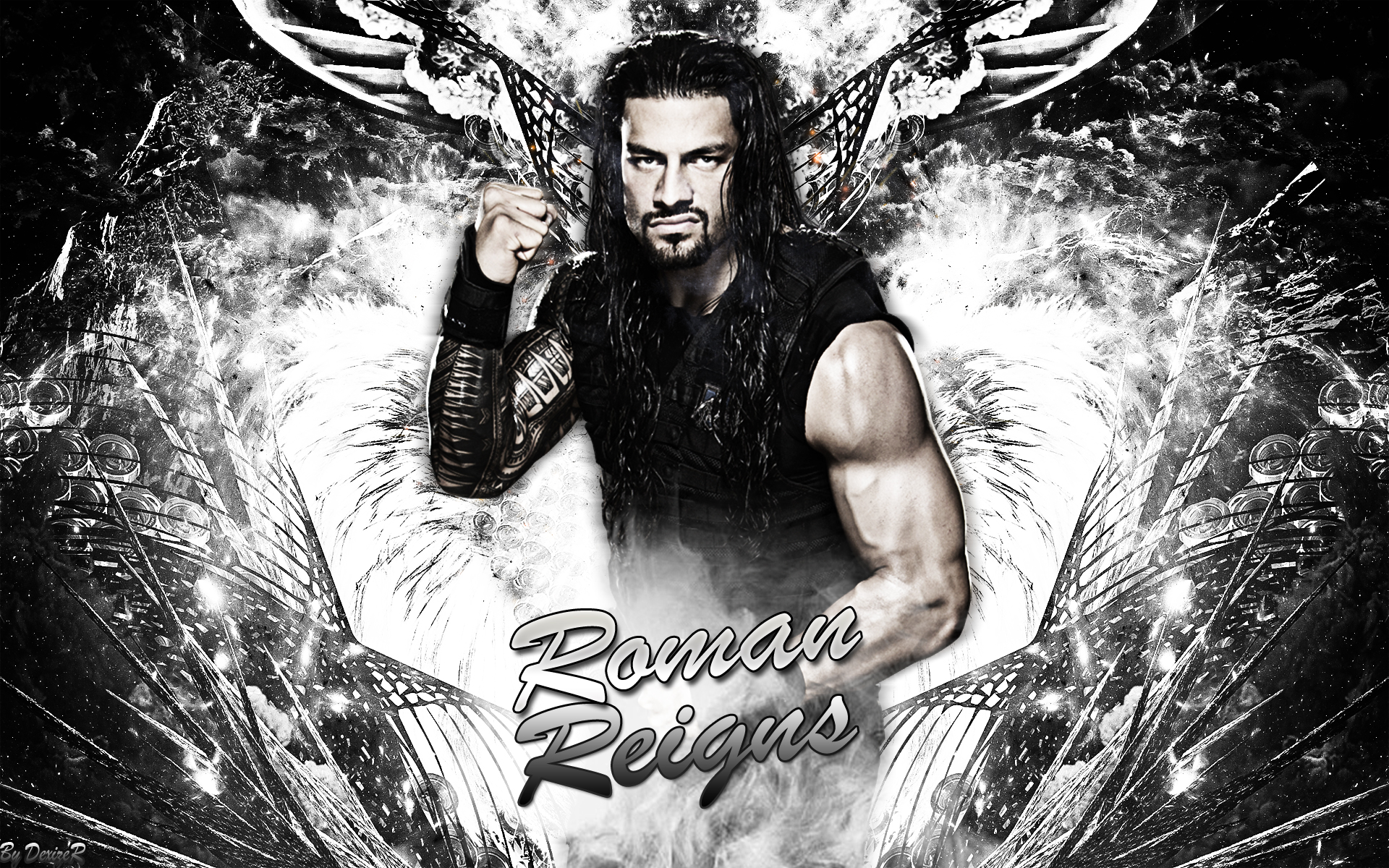 Roman Reigns - Super Man Punch Wallpapers