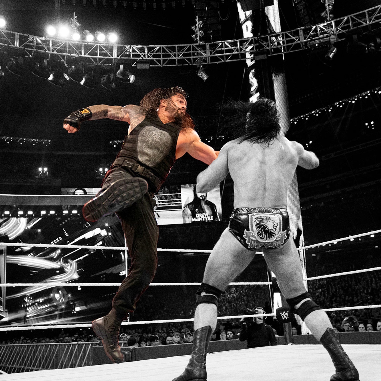 Roman Reigns - Super Man Punch Wallpapers