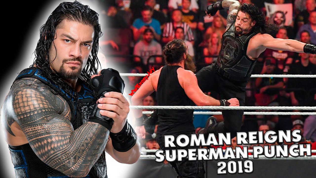 Roman Reigns - Super Man Punch Wallpapers