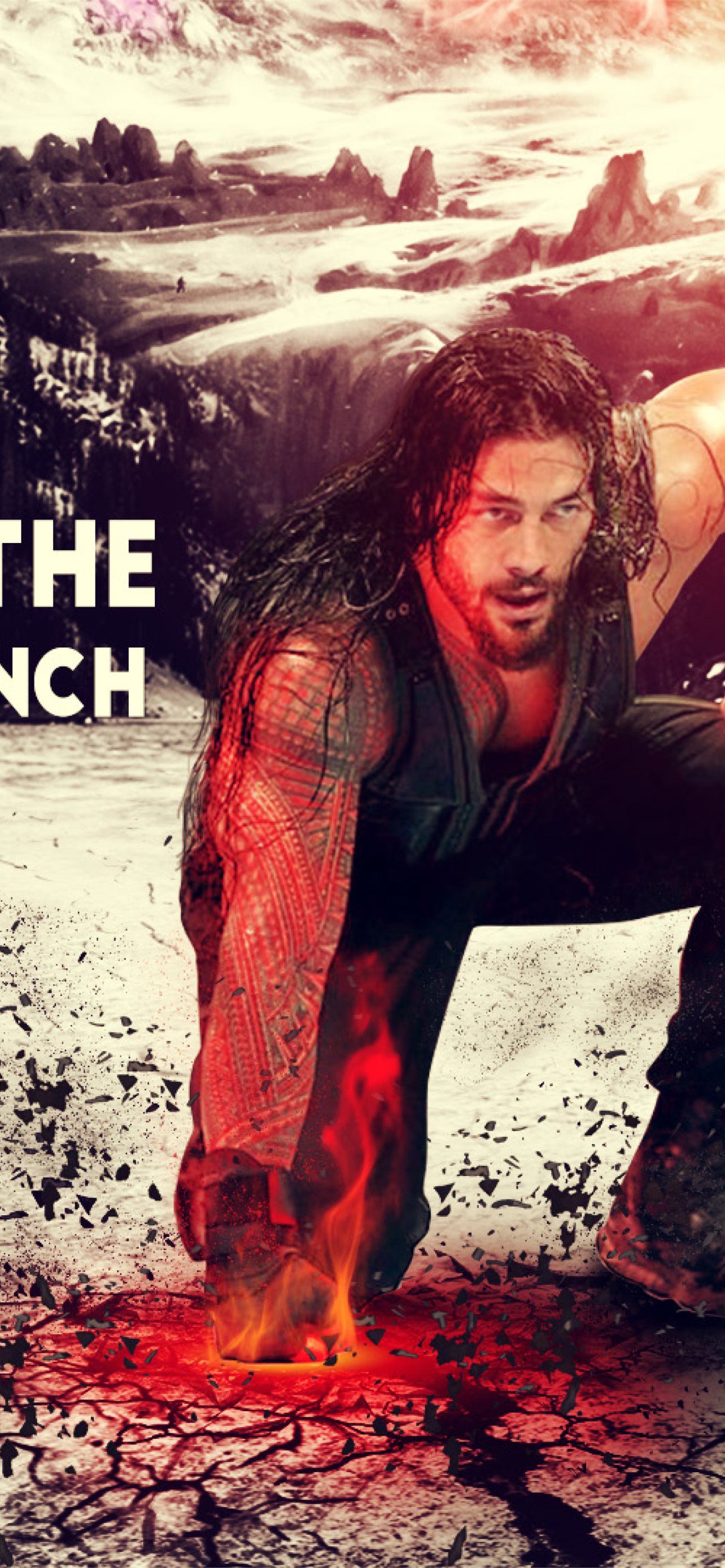 Roman Reigns - Super Man Punch Wallpapers