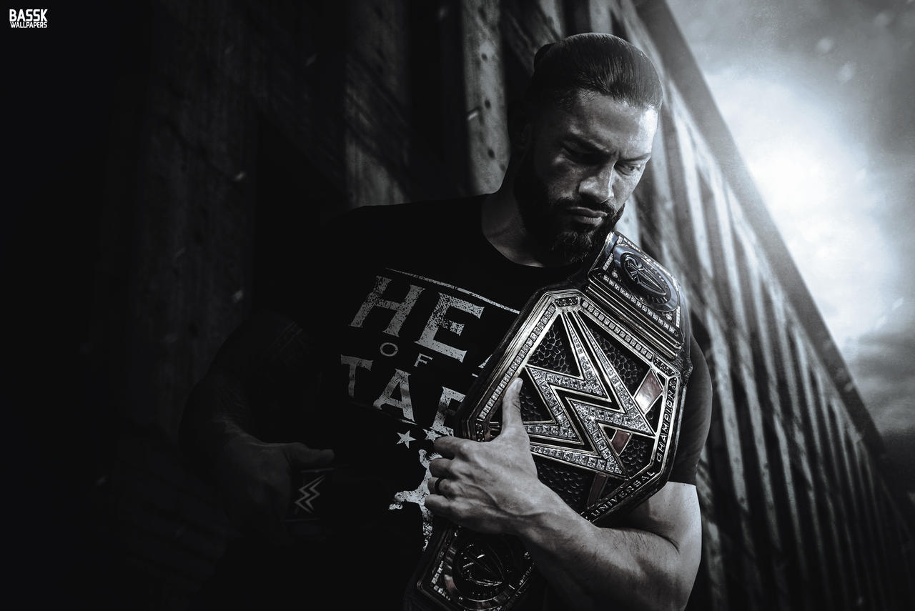 Roman Reigns Monochrome Wallpapers