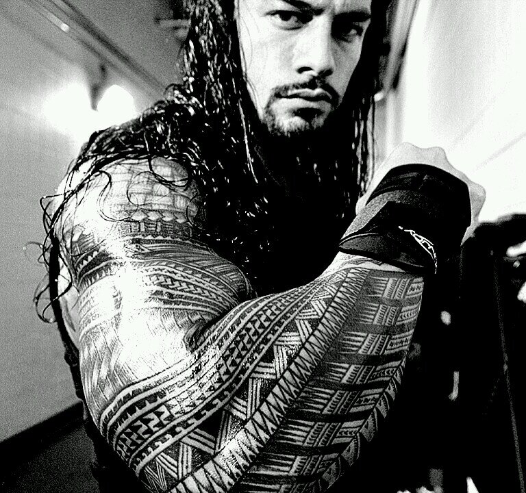 Roman Reigns Monochrome Wallpapers