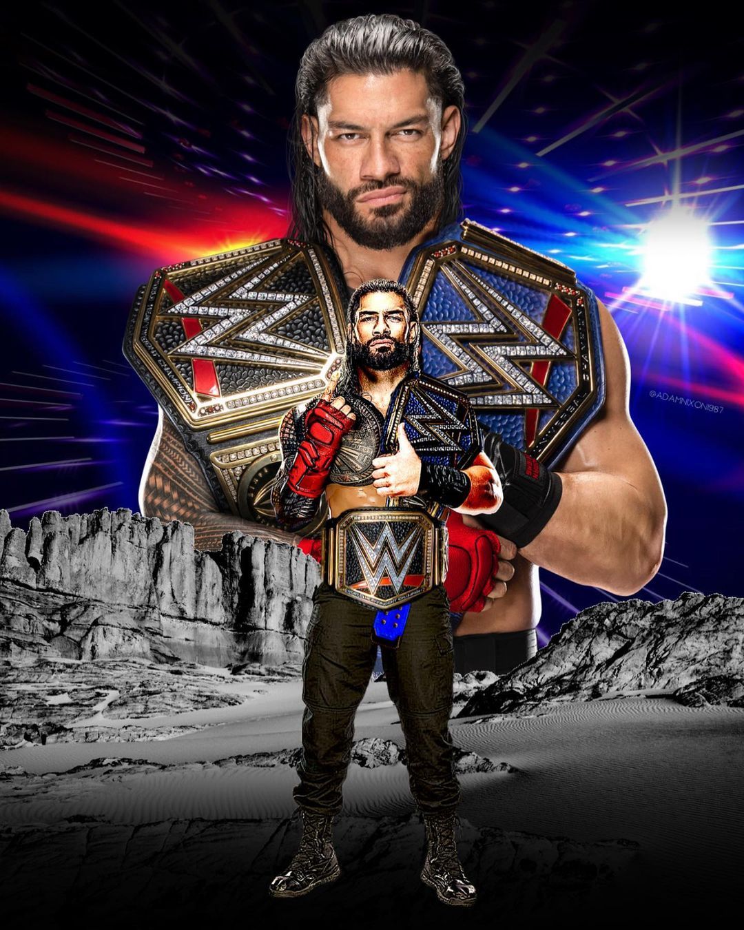 Roman Reigns WWE Champion Wallpapers