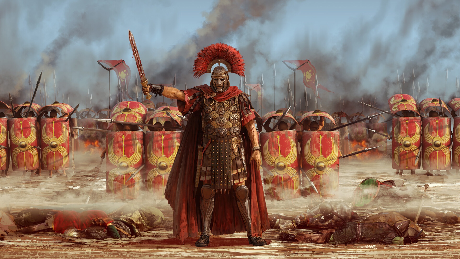 Roman Soldier In Battle Wallpapers