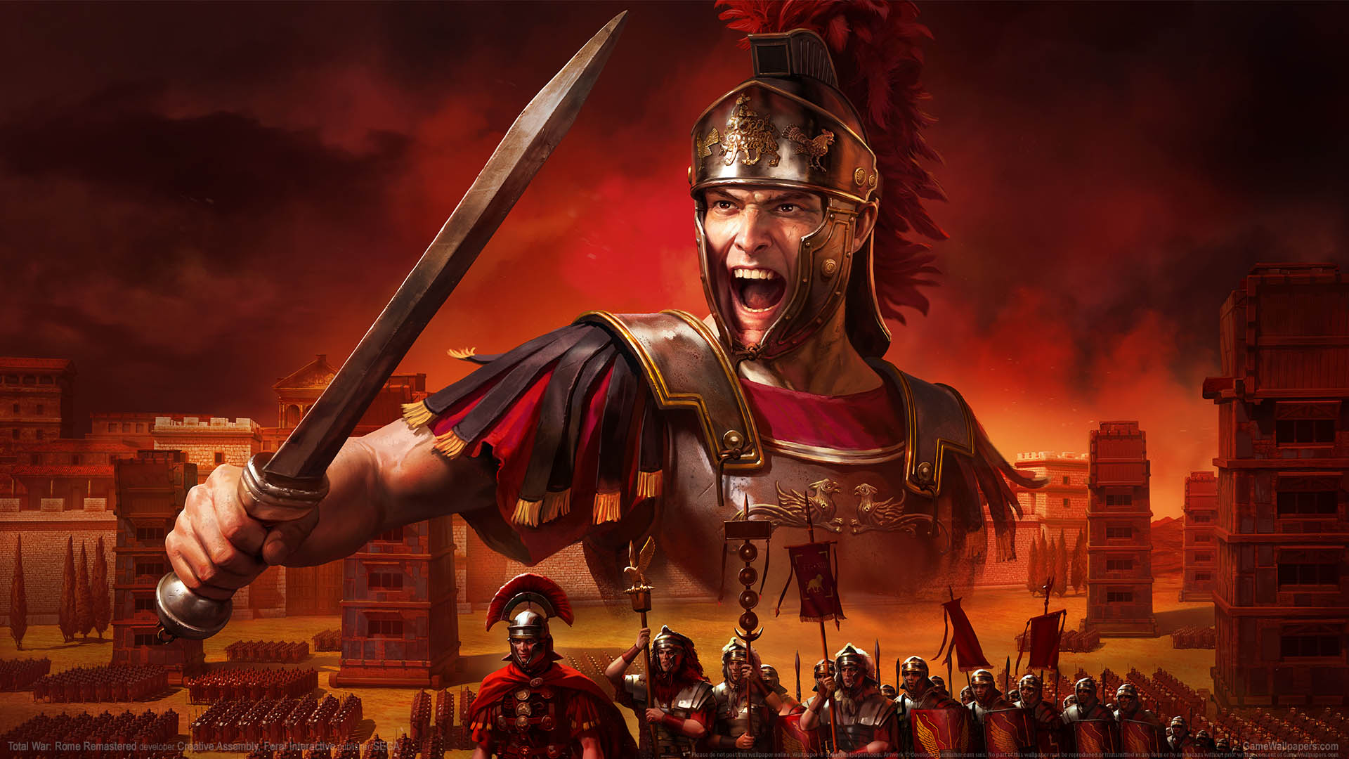 Roman Soldier In Battle Wallpapers