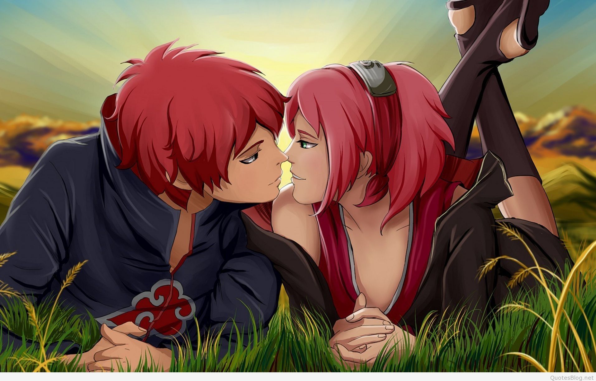 Romantic Animated Love Couple Wallpapers