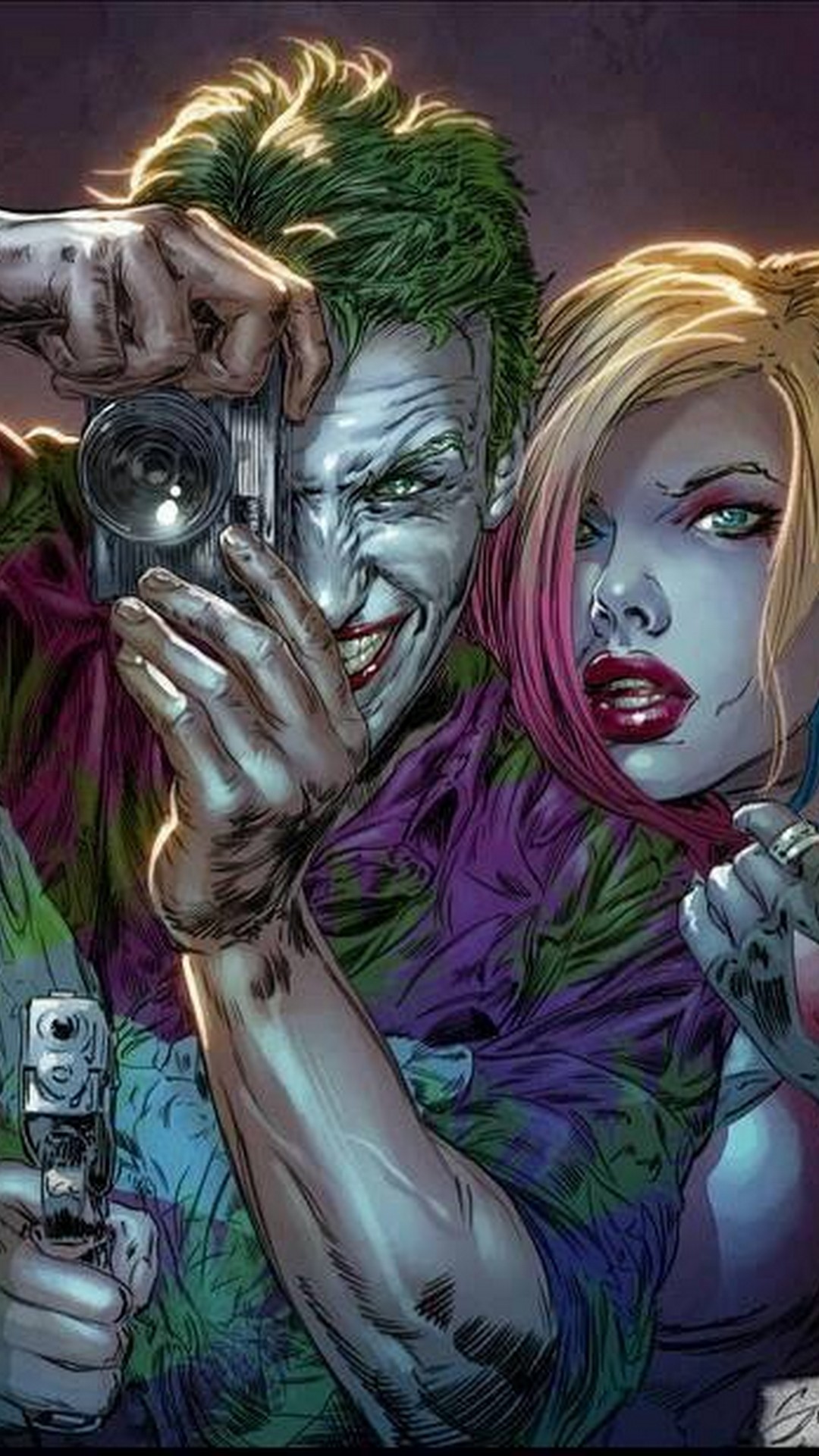 Romantic Joker And Harley Quinn Love Wallpapers