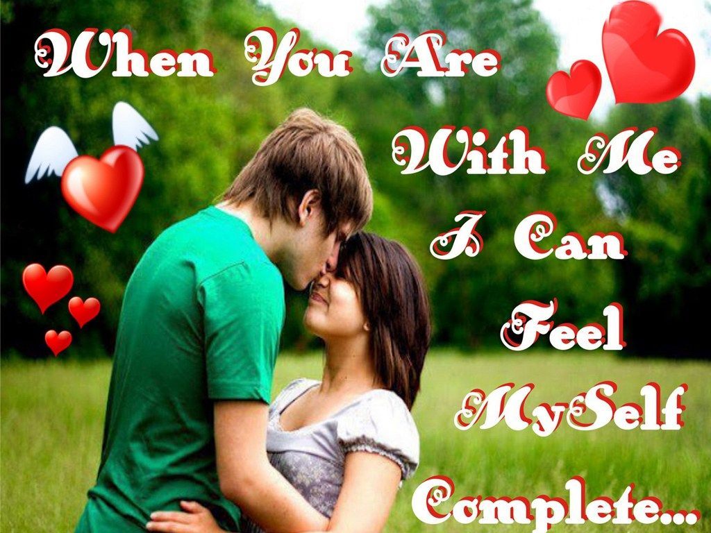 Romantic With Quotes Wallpapers