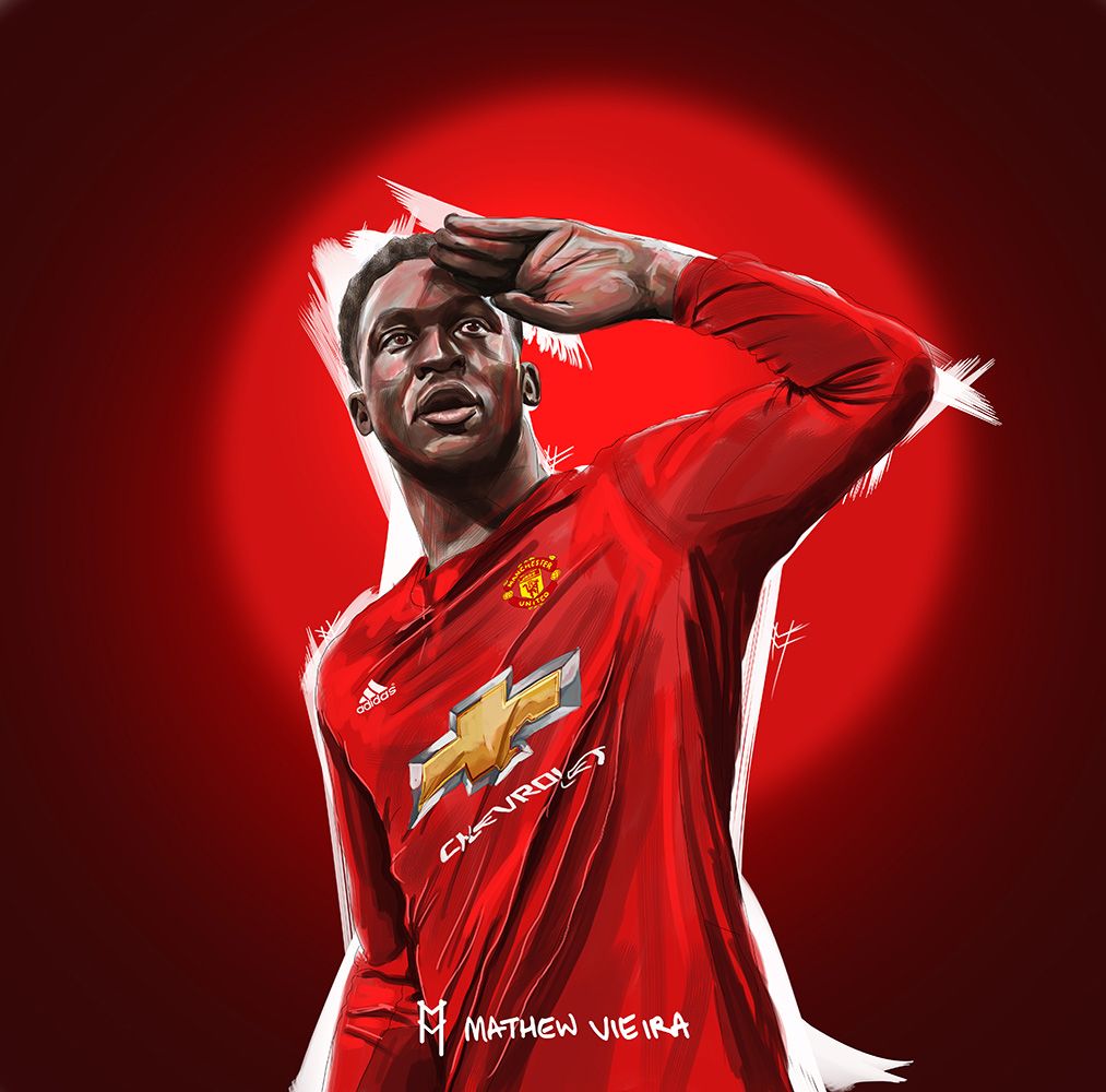Romelu Lukaku Manchester United Wallpapers