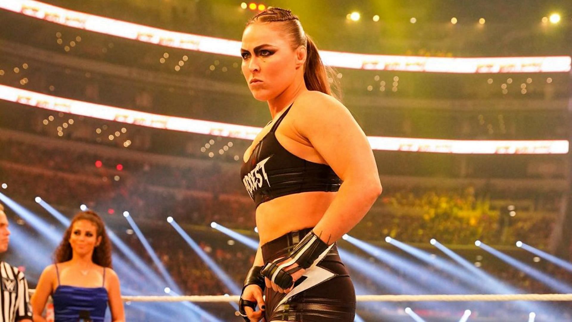 Ronda Rousey In WWE Ring Gear Wallpapers