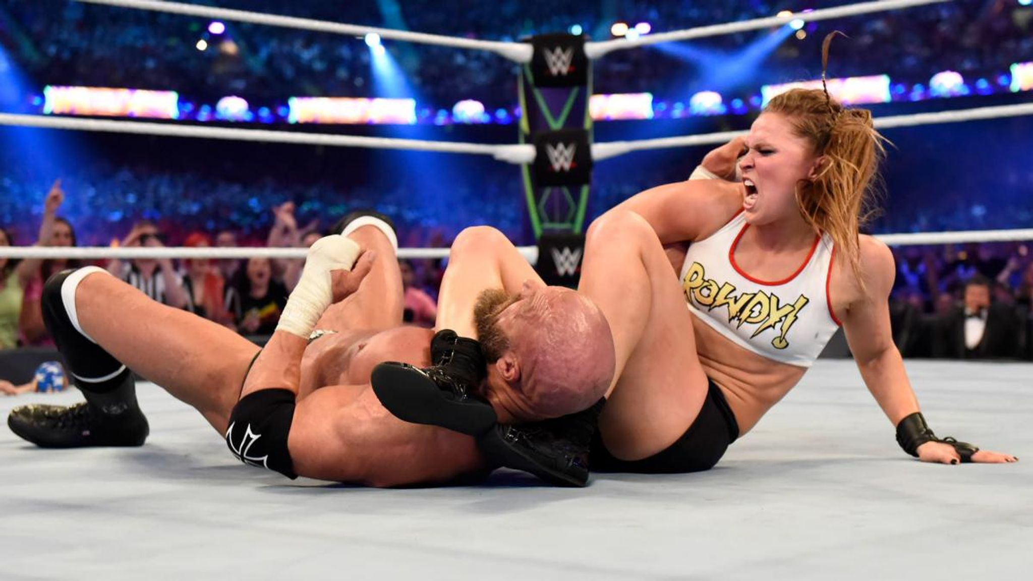 Ronda Rousey In WWE Ring Gear Wallpapers