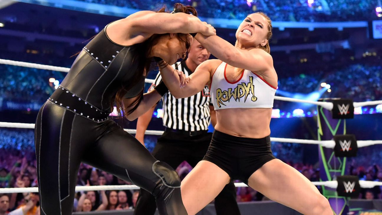 Ronda Rousey In WWE Ring Gear Wallpapers