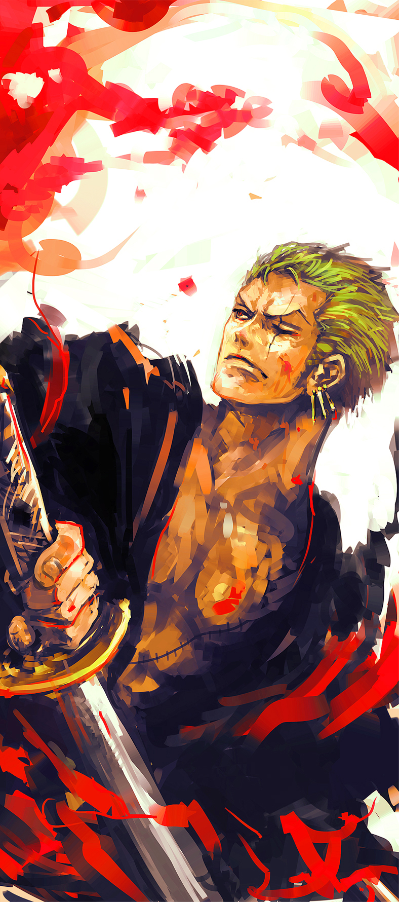 Roronoa Zoro One Piece Art Wallpapers