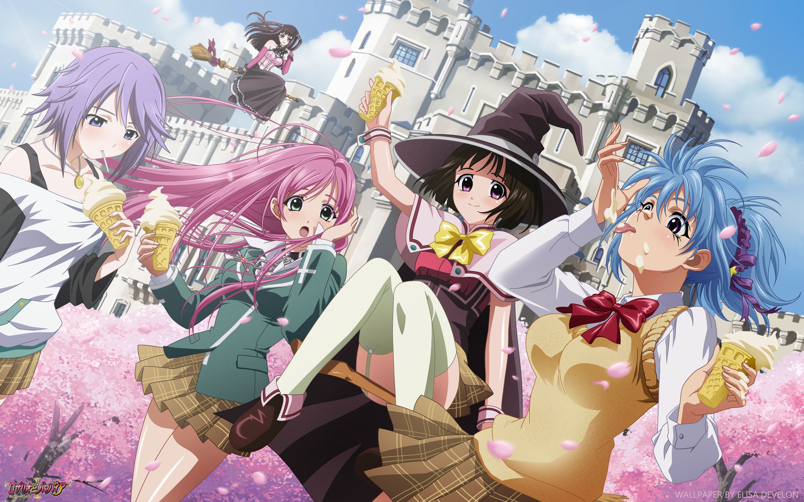 Rosario + Vampire Wallpapers