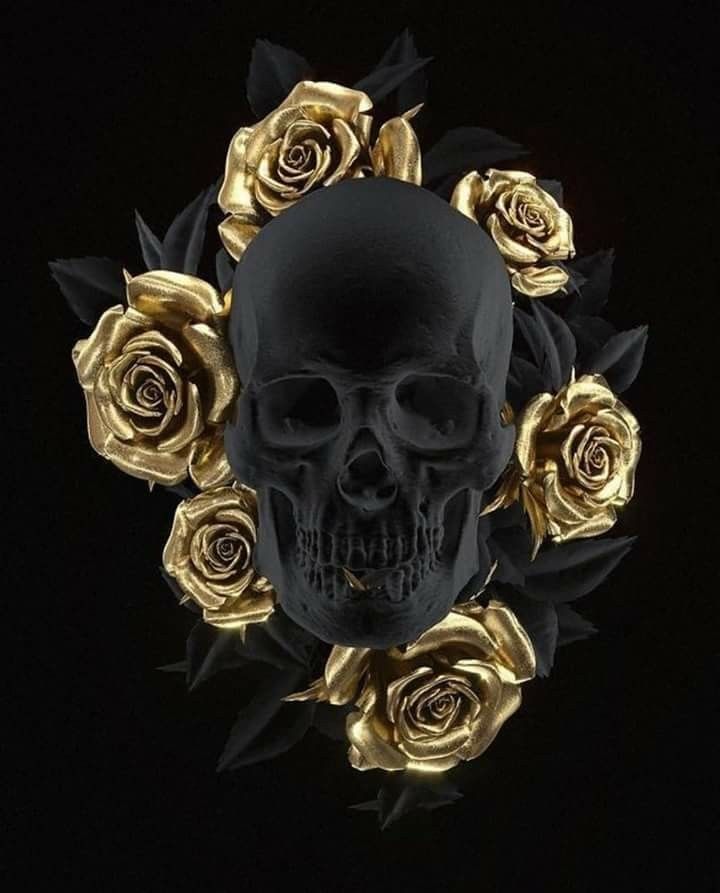 Rose Cute Skull Wallpapers