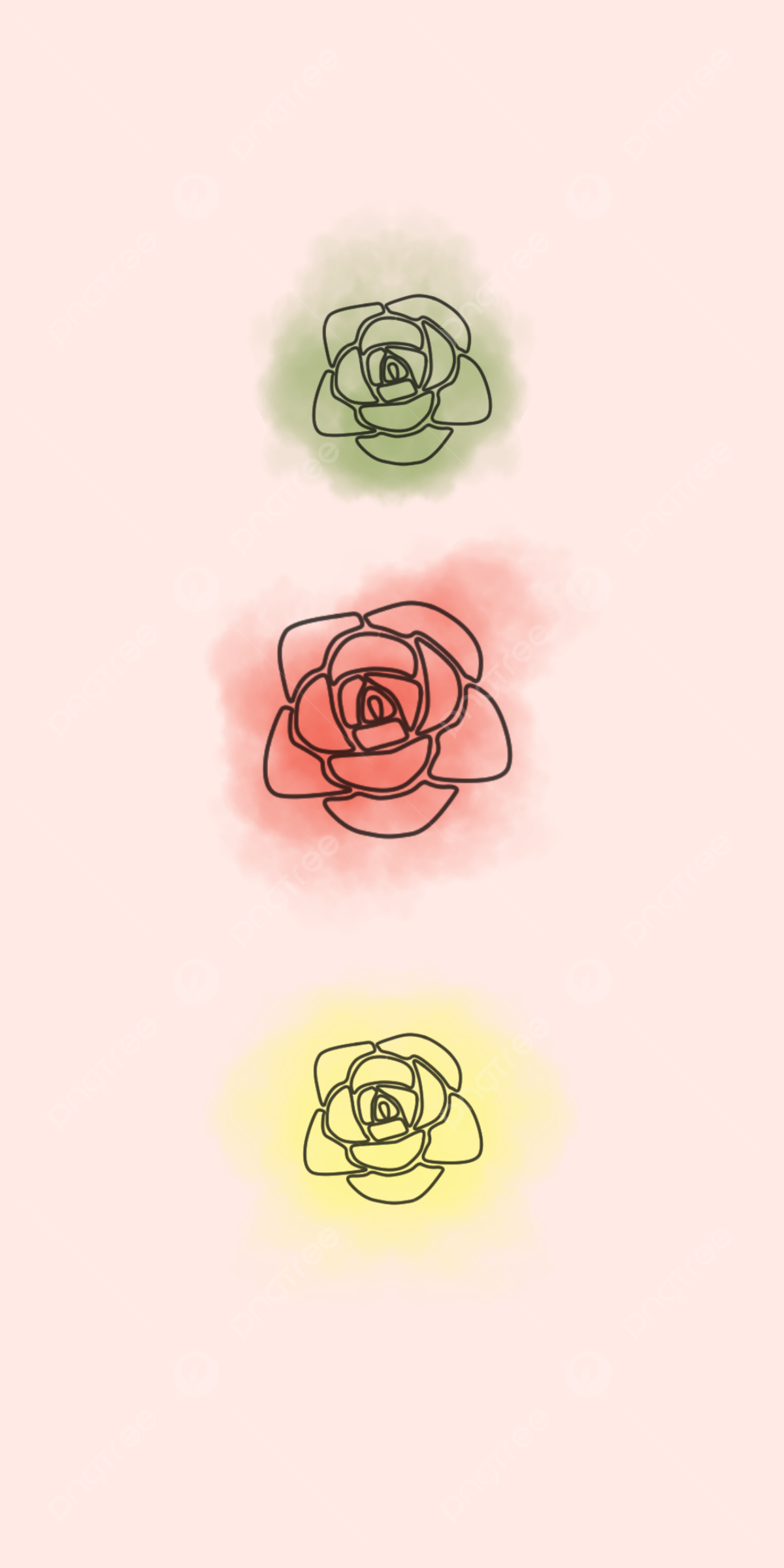 Rose Drawing Wallpapers