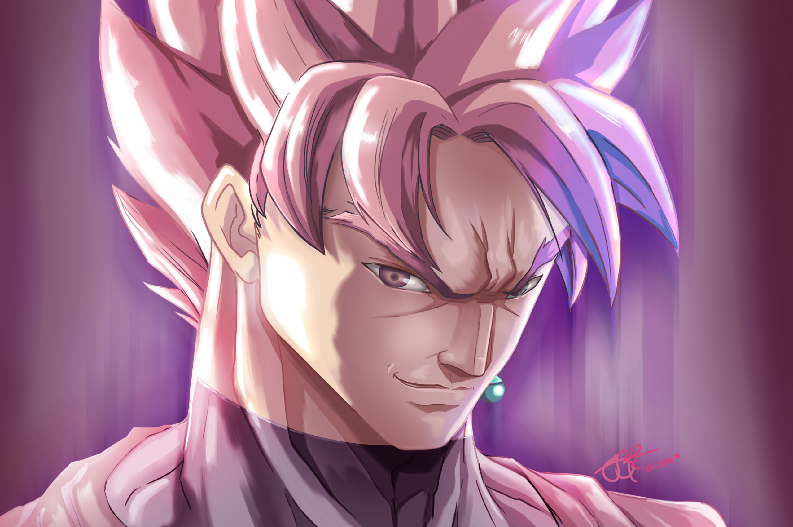 Rose Goku Black Wallpapers