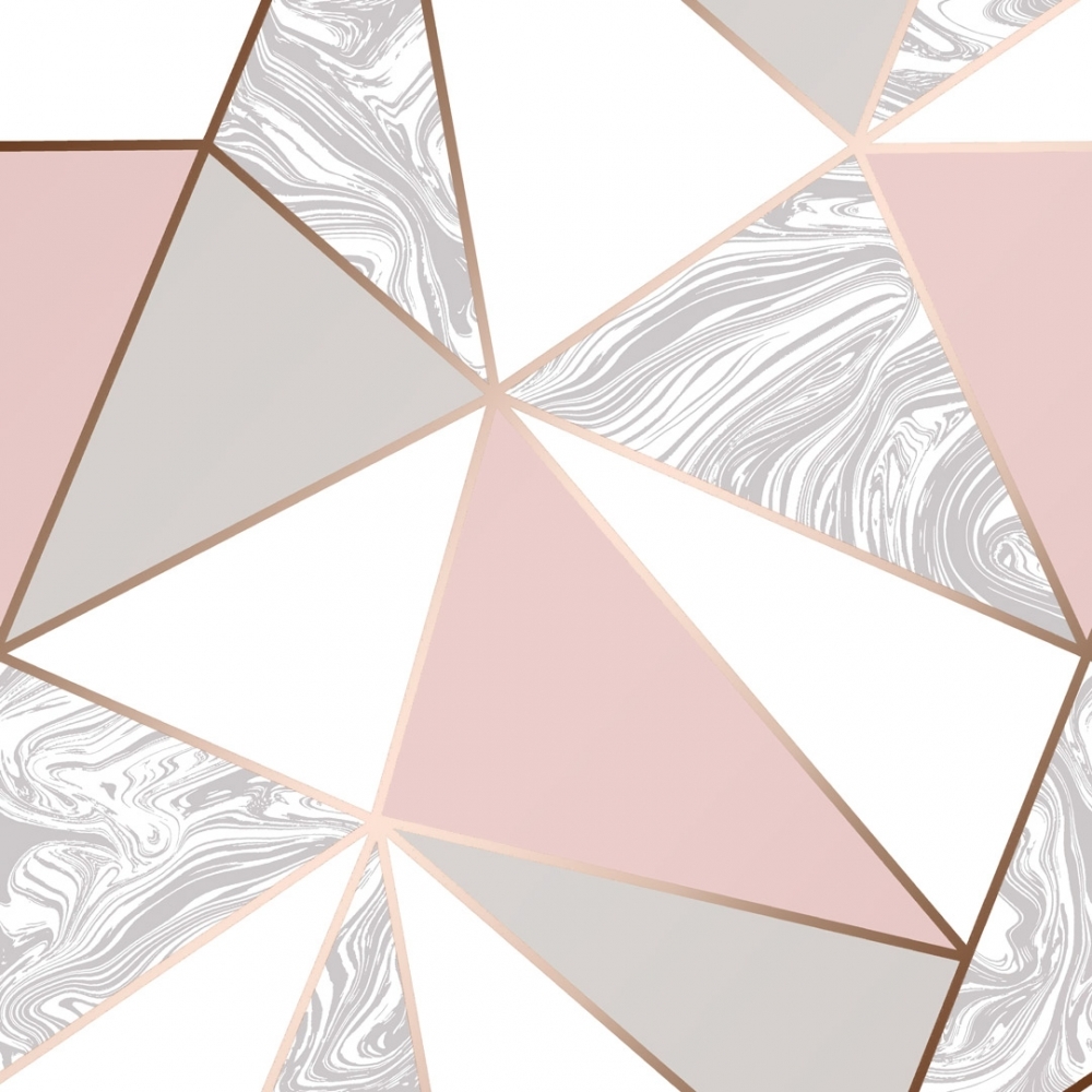 Rose Gold Aesthetic Marble Background