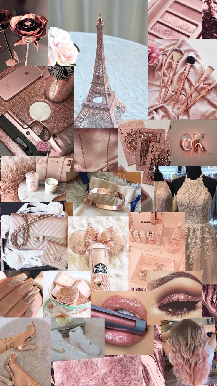 Rose Gold Aesthetic Wallpapers