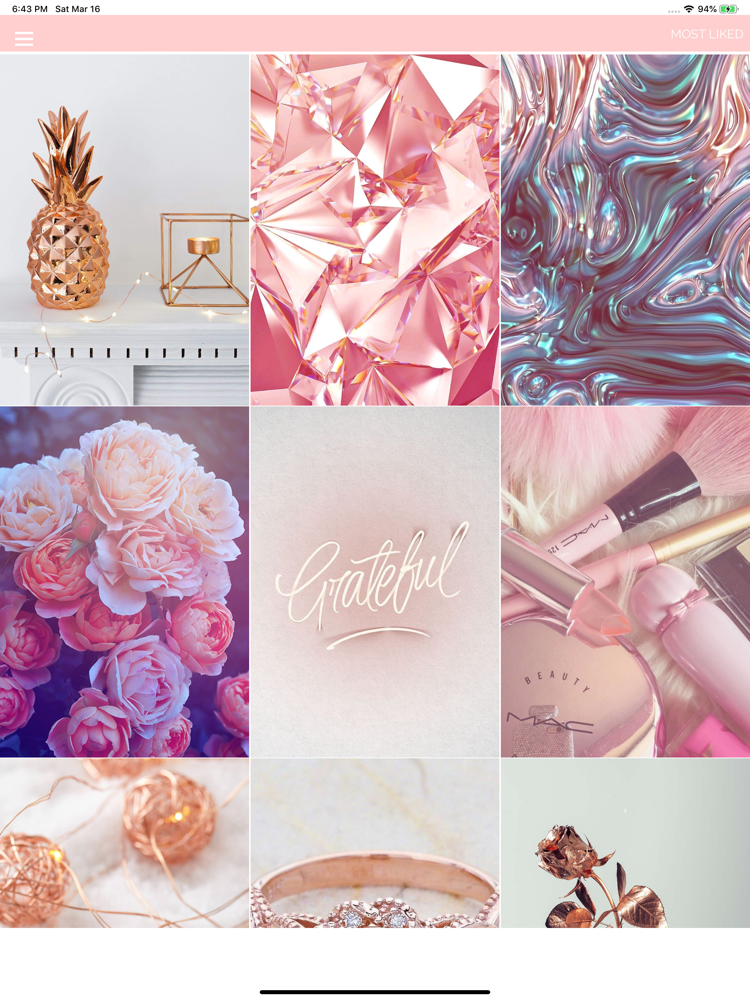 Rose Gold Aesthetic Wallpapers