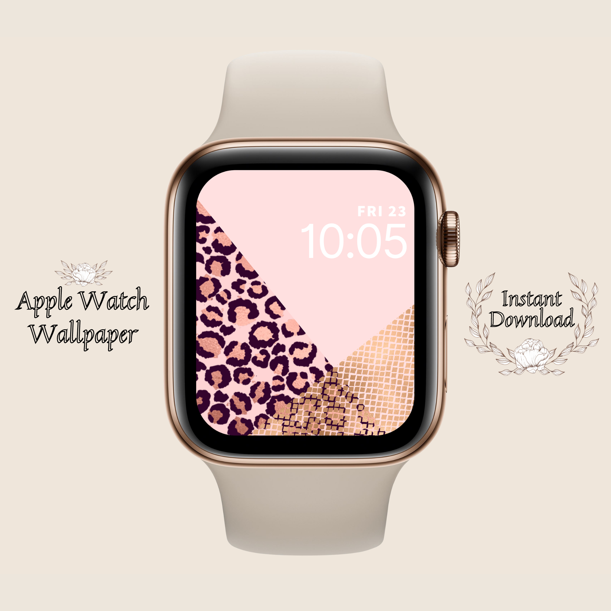 Rose Gold Apple Watch Wallpapers