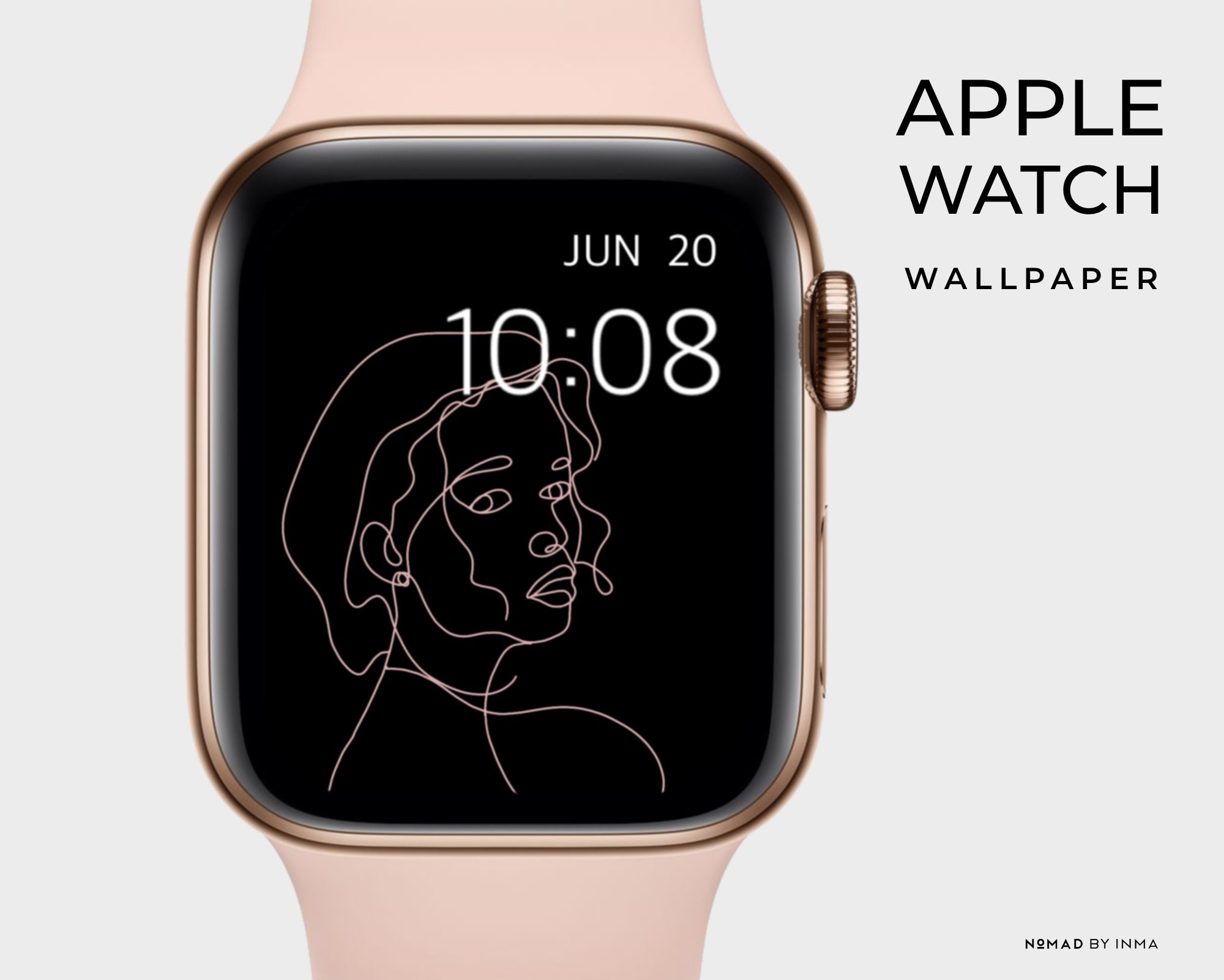 Rose Gold Apple Watch Wallpapers