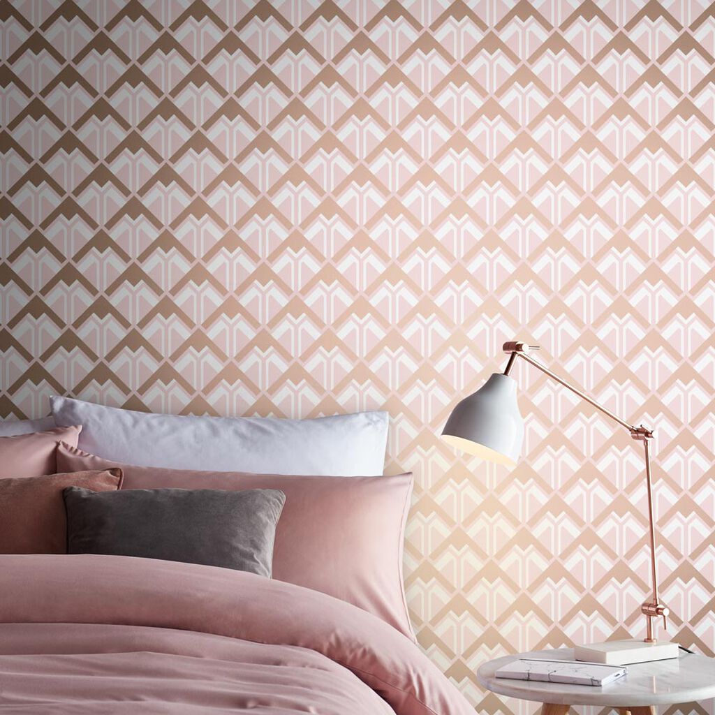 Rose Gold Bedroom Wallpapers