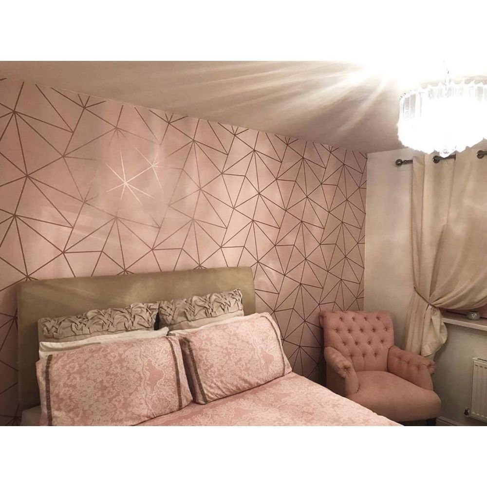 Rose Gold Bedroom Wallpapers