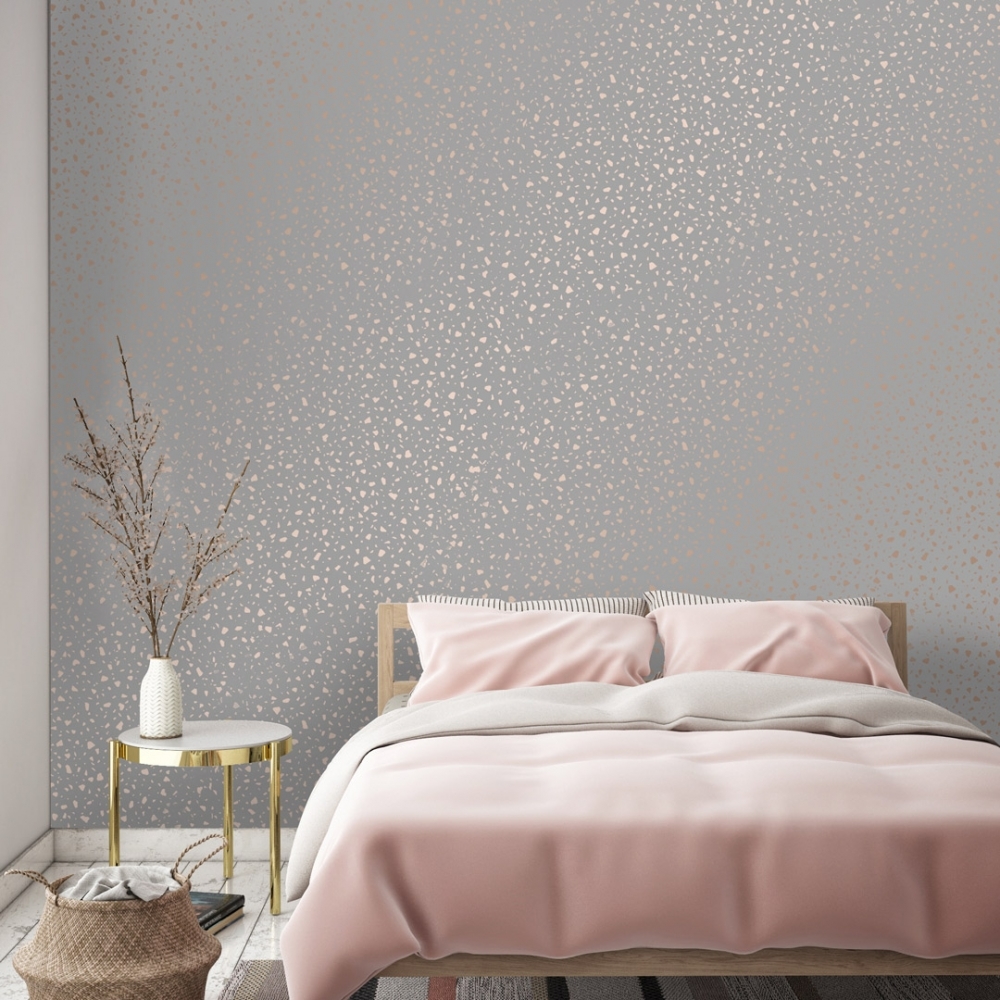 Rose Gold Bedroom Wallpapers