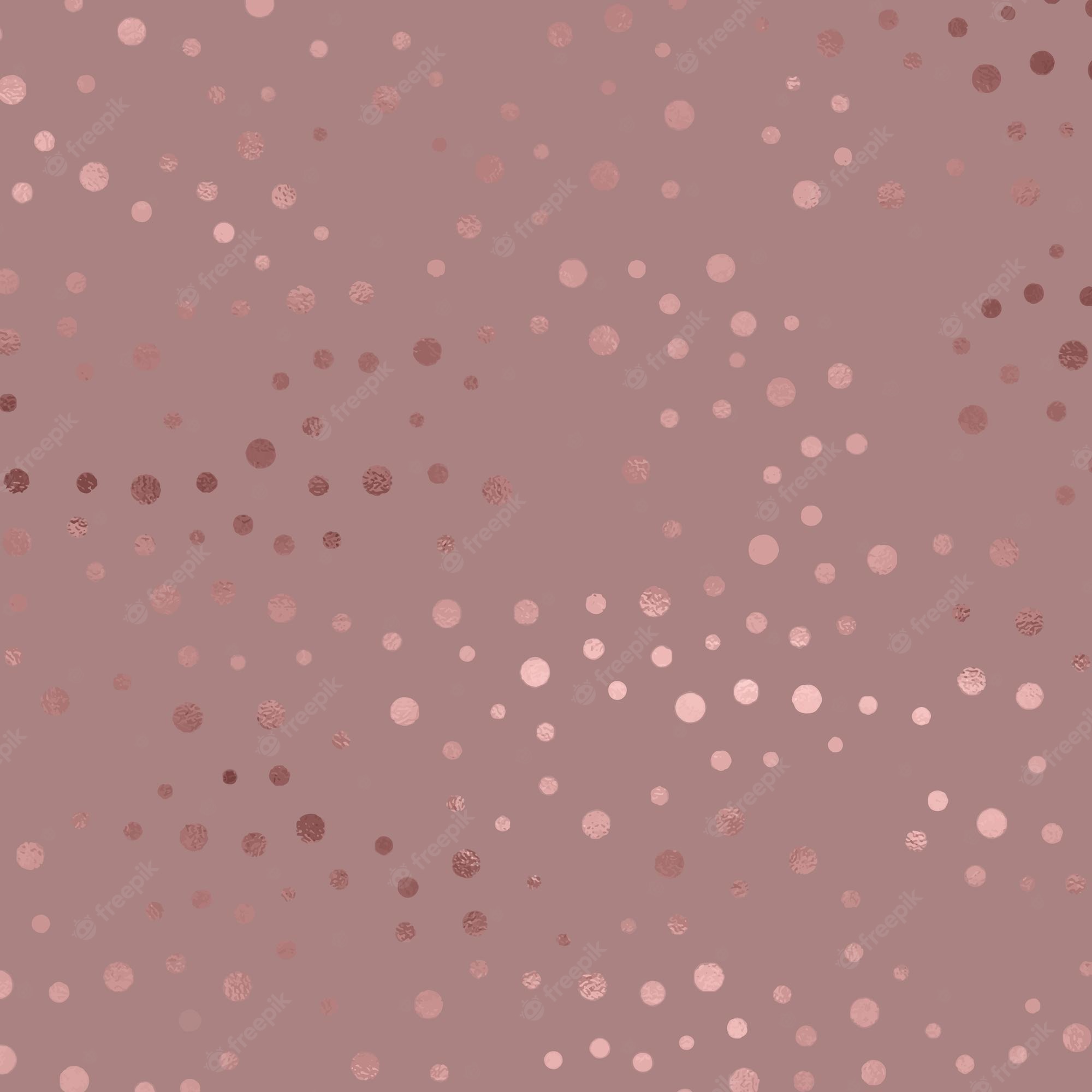 Rose Gold Black Glitter Background