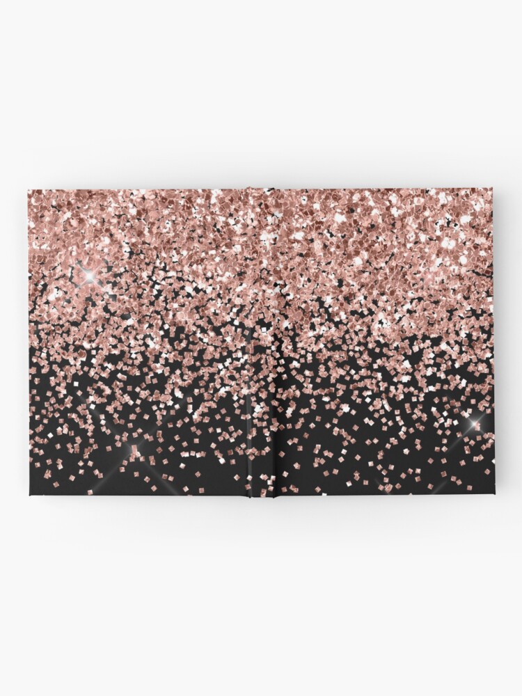 Rose Gold Black Glitter Wallpapers