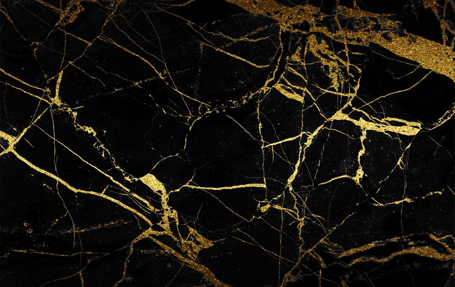 Rose Gold Black Marble Wallpapers