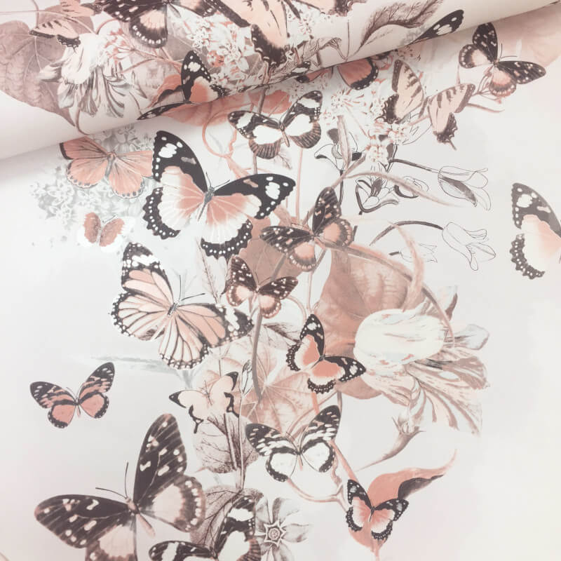 Rose Gold Butterflies Wallpapers