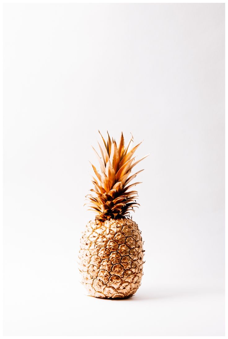 Rose Gold Cute Pineapple Wallpapers