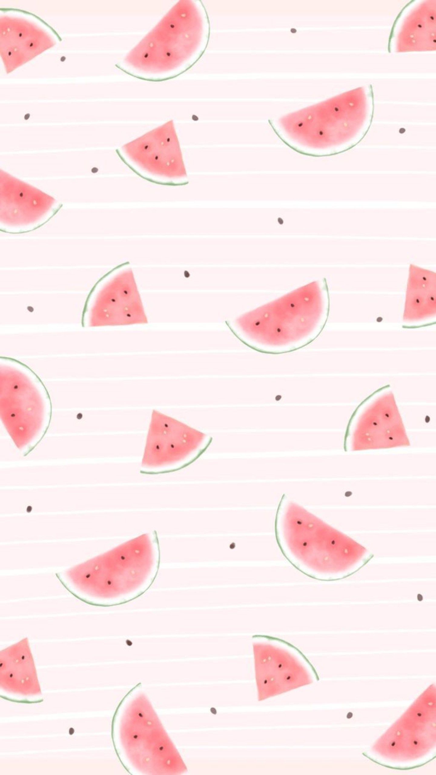 Rose Gold Cute Watermelon Wallpapers