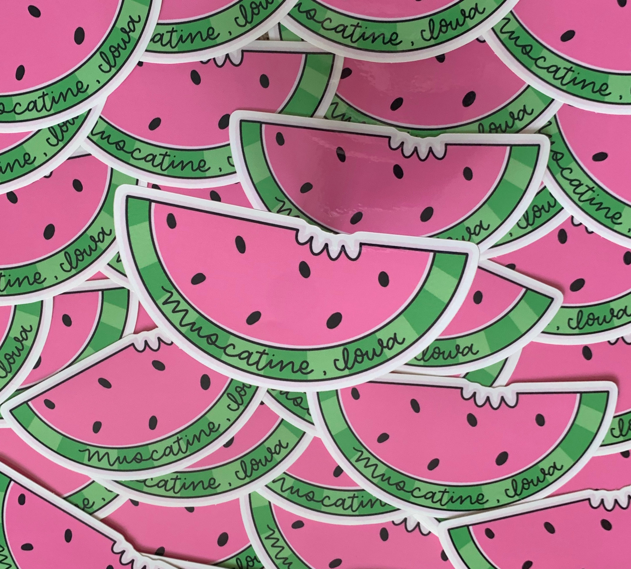 Rose Gold Cute Watermelon Wallpapers