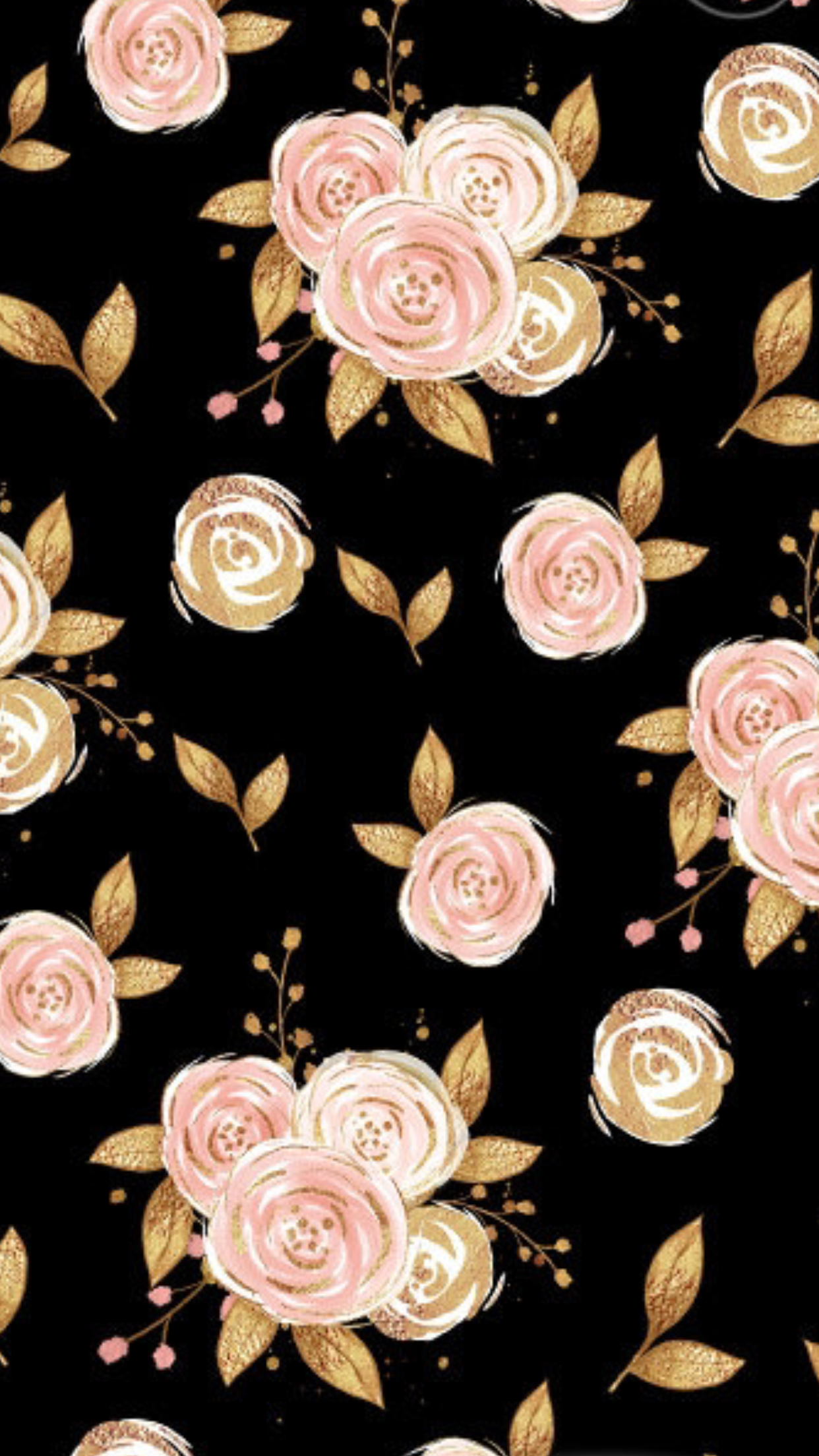 Rose Gold Diamond Pink Rose Cute Wallpapers