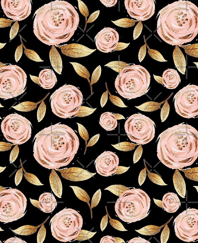 Rose Gold Diamond Pink Rose Cute Wallpapers